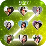 Logo of love lock screen android Application 